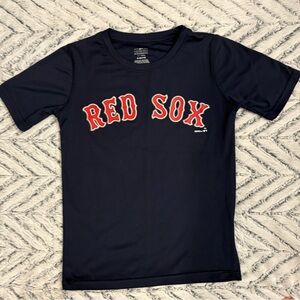 Kids Navy Red Sox Tee-Shirt. Size small, 8